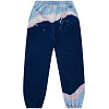 Спортивные брюки NOMA T.D. HAND DYED TWIST PANTS NAVY X LT BLUE