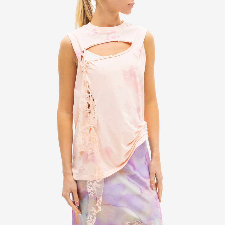 Майка COLLINA STRADA NASH LACE TANK - 3 фото Майка COLLINA STRADA NASH LACE TANK в интернет магазине Peakwww.peakstore.ru - 3 фото