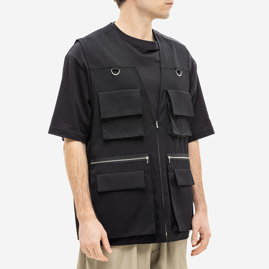Жилет SSSTEIN OVERSIZED MULTI POCKET VEST - 3 фото Жилет SSSTEIN OVERSIZED MULTI POCKET VEST в интернет магазине Peakwww.peakstore.ru - 3 фото