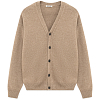 Кардиган AURALEE *BABY CASHMERE KNIT CARDIGAN NATURAL BROWN