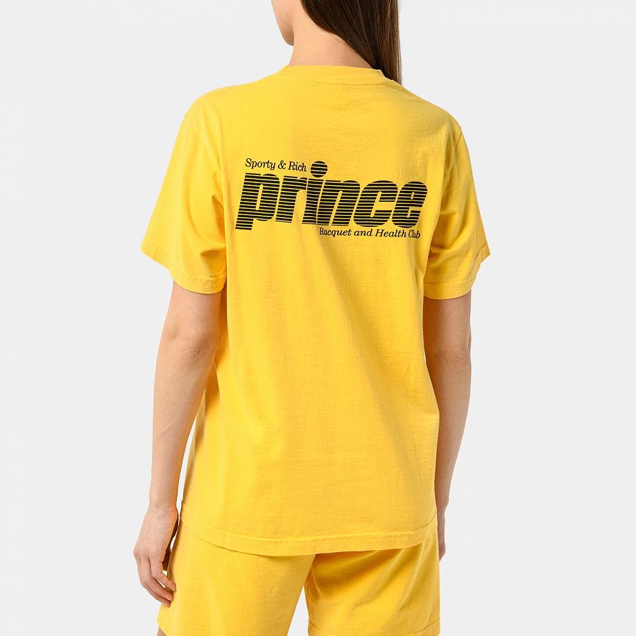 Футболка SPORTY & RICH PRINCE SPORTY T-SHIRT - 5 фото Футболка SPORTY & RICH PRINCE SPORTY T-SHIRT в интернет магазине Peakwww.peakstore.ru - 5 фото