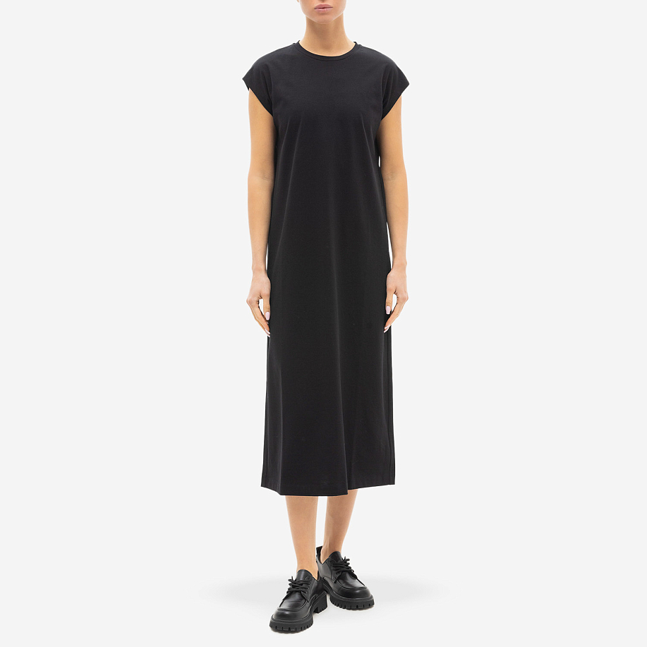 Платье YLEVE ORGANIC COTTON BIO N/S OP BLACK - 4 фото Платье YLEVE ORGANIC COTTON BIO N/S OP в интернет магазине Peakwww.peakstore.ru - 4 фото