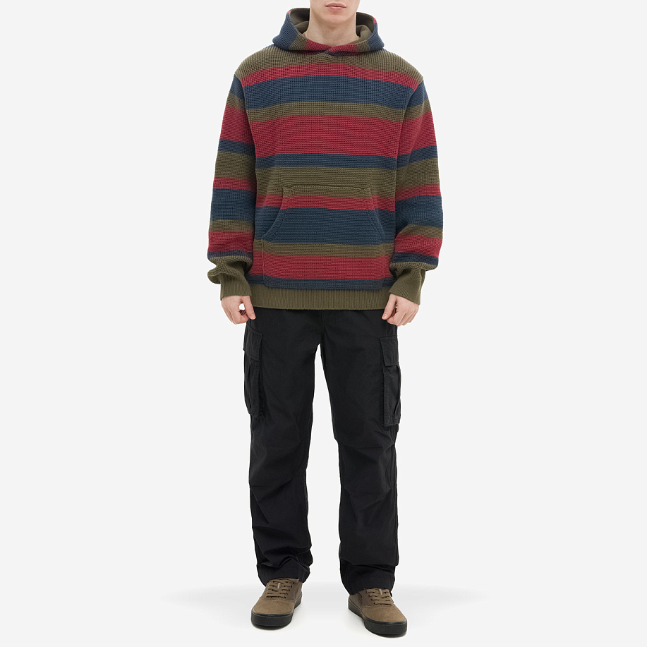 Толстовка THISISNEVERTHAT STRIPED WAFFLE KNIT HOODIE - 10 фото Толстовка THISISNEVERTHAT STRIPED WAFFLE KNIT HOODIE в интернет магазине Peakwww.peakstore.ru - 10 фото