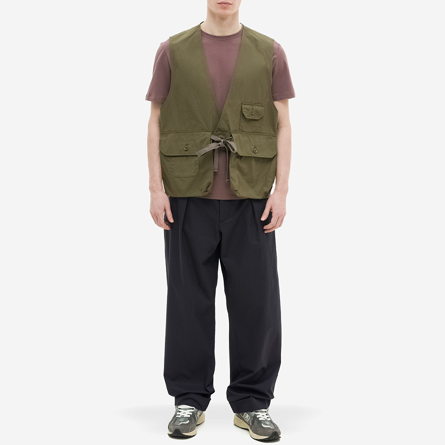 Жилет ENGINEERED GARMENTS FOWL VEST OLIVE - 4 фото Жилет ENGINEERED GARMENTS FOWL VEST OLIVE в интернет магазине Peakwww.peakstore.ru - 4 фото