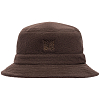 Панама NEEDLES BUCKET HAT B-BROWN