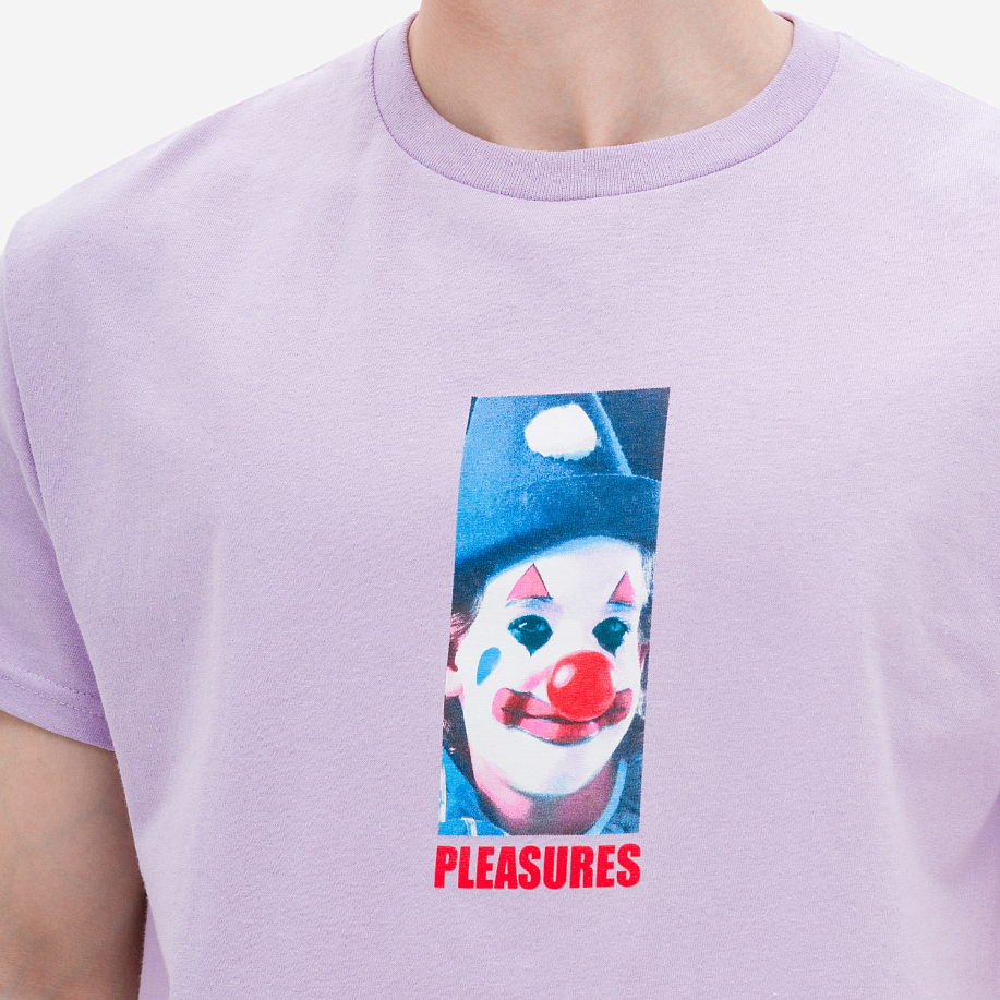 Футболка PLEASURES CLOWN T-SHIRT ORCHID - 5 фото Футболка PLEASURES CLOWN T-SHIRT в интернет магазине Peakwww.peakstore.ru - 5 фото