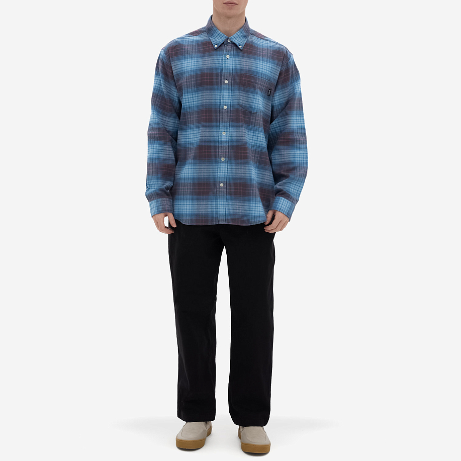 Рубашка THISISNEVERTHAT FLANNEL CHECK SHIRT в интернет магазине Peakwww.peakstore.ru - 4 фото
