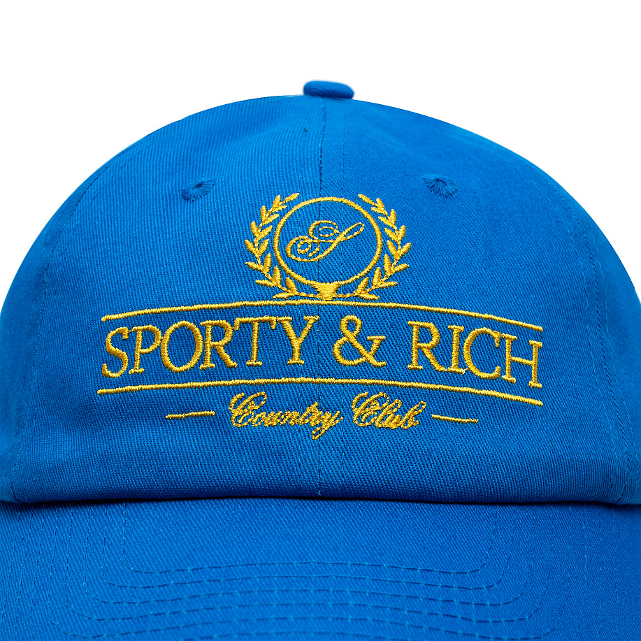 Кепка SPORTY & RICH S CLUB HAT - 3 фото Кепка SPORTY & RICH S CLUB HAT в интернет магазине Peakwww.peakstore.ru - 3 фото