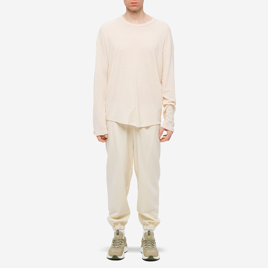 Спортивные брюки SONO JETHRO JOGGERS ELASTICATED WITH POCKET WOOL NATURAL - 4 фото Спортивные брюки SONO JETHRO JOGGERS ELASTICATED WITH POCKET WOOL в интернет магазине Peakwww.peakstore.ru - 4 фото