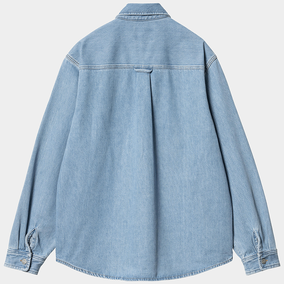 Джинсовая куртка CARHARTT WIP HARVEY SHIRT JAC в интернет магазине Peakwww.peakstore.ru - 8 фото