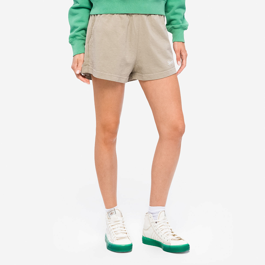 Шорты SPORTY & RICH ITALIC LOGO DISCO SHORT стильные в Peak Store - 3 фото Шорты SPORTY & RICH ITALIC LOGO DISCO SHORT в интернет магазине Peakwww.peakstore.ru - 3 фото