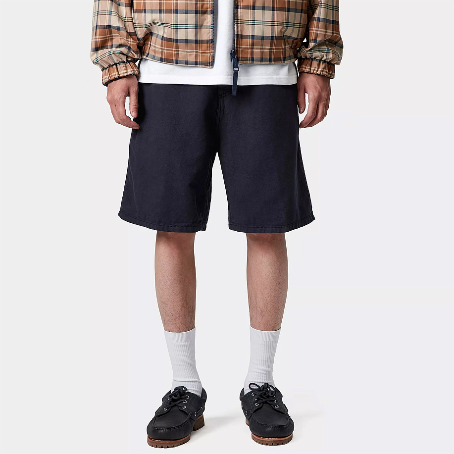 Шорты CARHARTT WIP WALTER SINGLE KNEE SHORT стильные в Peak StoreDARK NAVY (GARMENT DYED) - 2 фото Шорты CARHARTT WIP WALTER SINGLE KNEE SHORT в интернет магазине Peakwww.peakstore.ru - 2 фото