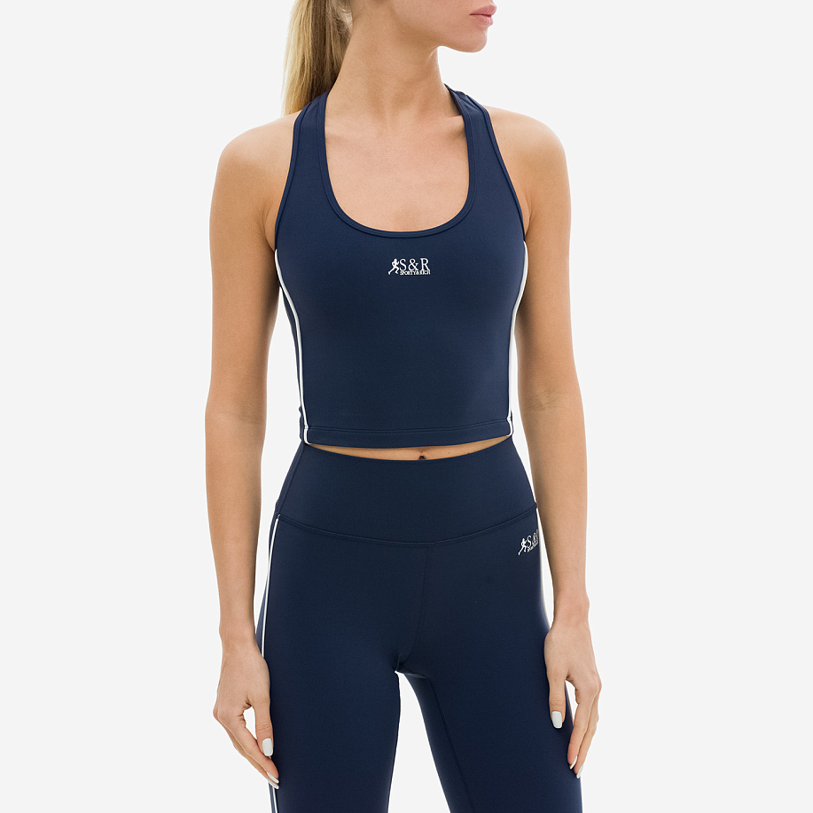 Топ SPORTY & RICH SR RUNNER SPORTS TANK - 10 фото Топ SPORTY & RICH SR RUNNER SPORTS TANK в интернет магазине Peakwww.peakstore.ru - 10 фото