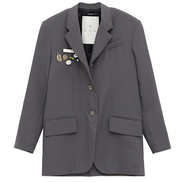 Пиджак Song for the Mute 3 Button Oversized Blazer FW24 
