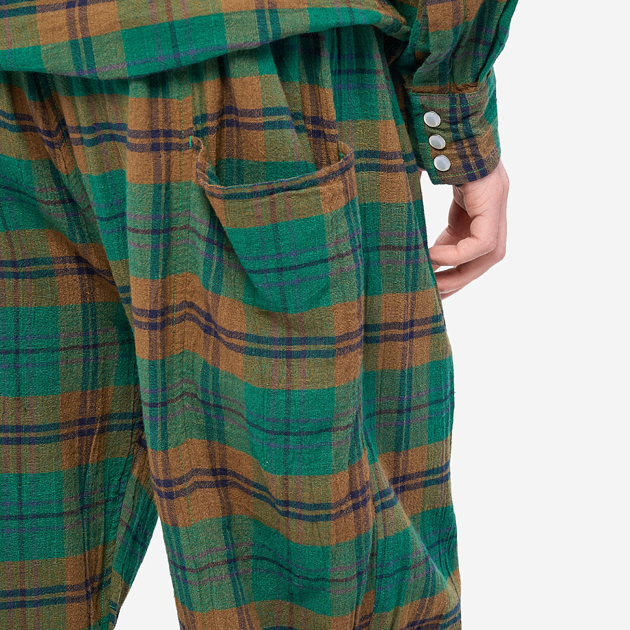 Брюки SOUTH2 WEST8 ARMY STRING PANT - COTTON BOILED CLOTH TARTAN PLAI в интернет магазине Peakwww.peakstore.ru - 17 фото