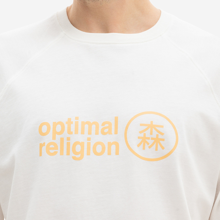 Футболка OPTIMAL RELIGION COTTON T-SHIRT CHEST LOGO в интернет магазине Peakwww.peakstore.ru - 9 фото
