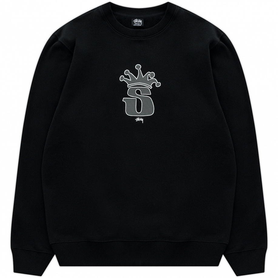 Толстовка STUSSY S CROWN CREW в интернет-магазине Peak Conceptwww.peakstore.ru - 1 фото
