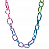 Цепочка COLLINA STRADA CRUSHED CHAIN NECKLACE Rainbow Glitter