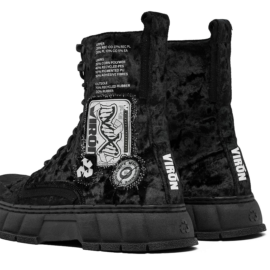 Ботинки VIRON 1992 IN CRUSHED VELVET - 9 фото Ботинки VIRON 1992 IN CRUSHED VELVET в интернет магазине Peakwww.peakstore.ru - 9 фото