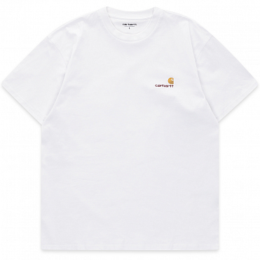 Футболка Carhartt WIP S/S American Script T-shirt A/S 