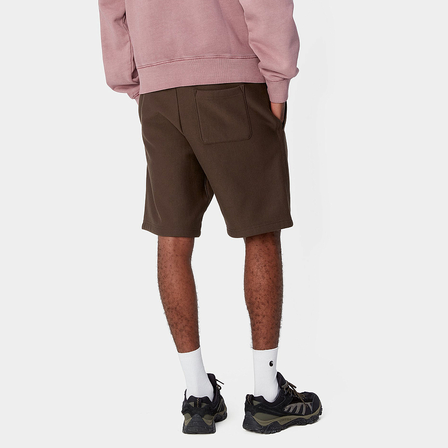 Шорты CARHARTT WIP AMERICAN SCRIPT SWEAT SHORT стильные в Peak Store - 6 фото Шорты CARHARTT WIP AMERICAN SCRIPT SWEAT SHORT в интернет магазине Peakwww.peakstore.ru - 6 фото