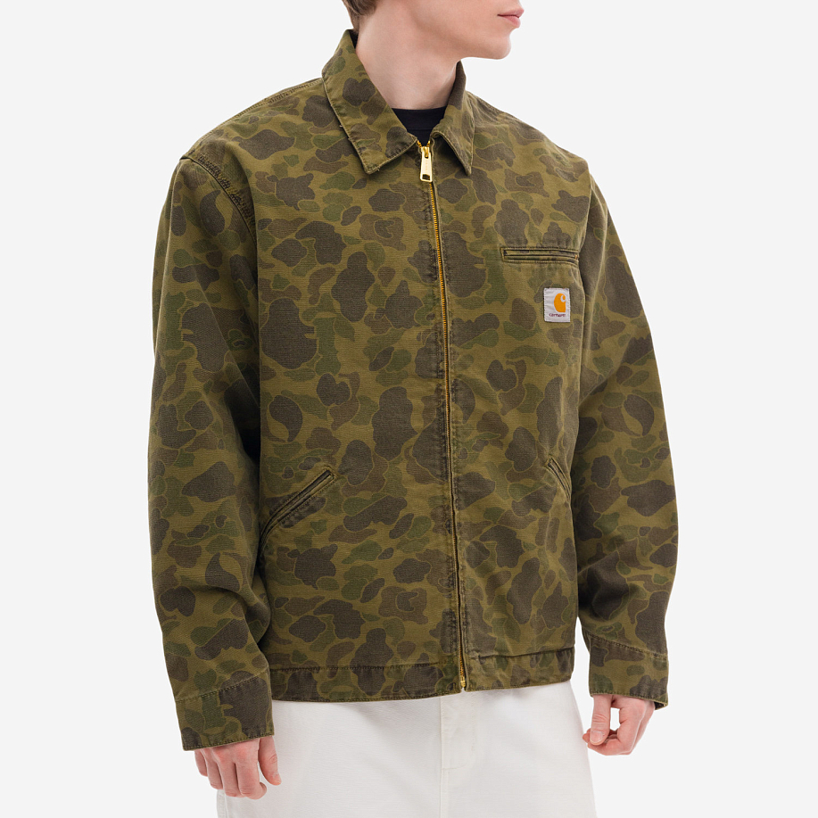 Куртка-рубашка CARHARTT WIP DUCK DETROIT JACKET в интернет магазине Peakwww.peakstore.ru - 2 фото