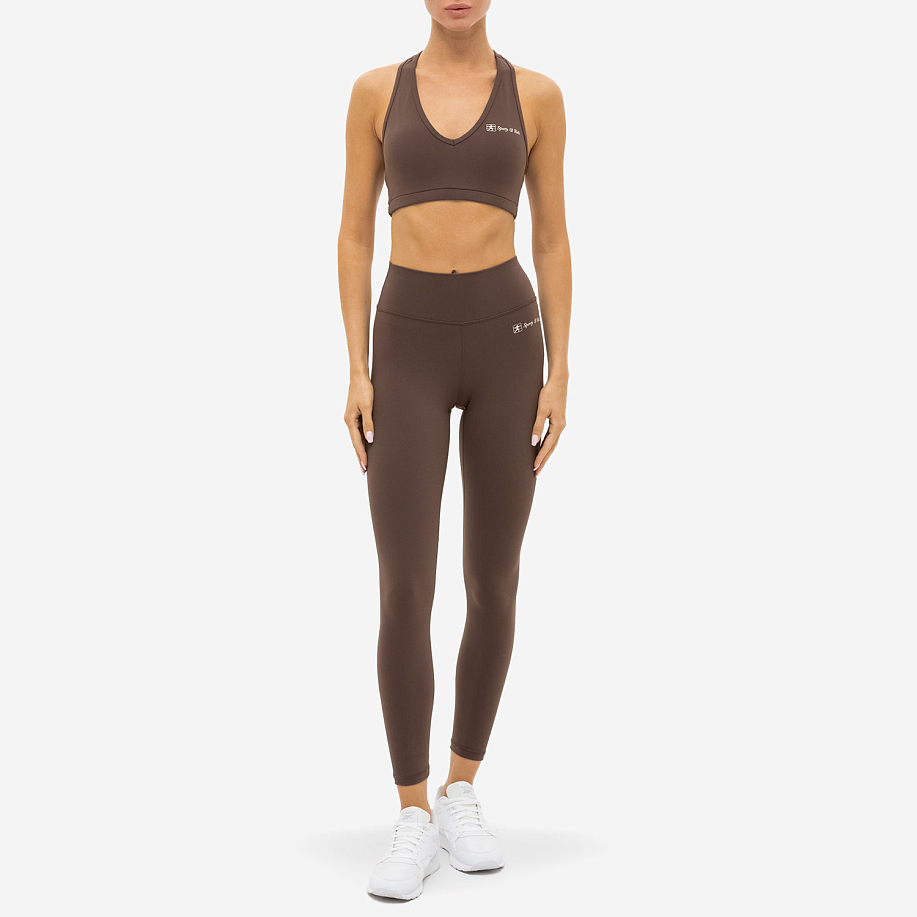 Топ SPORTY & RICH RUNNER SCRIPT SPORTS BRA в интернет магазине Peakwww.peakstore.ru - 4 фото