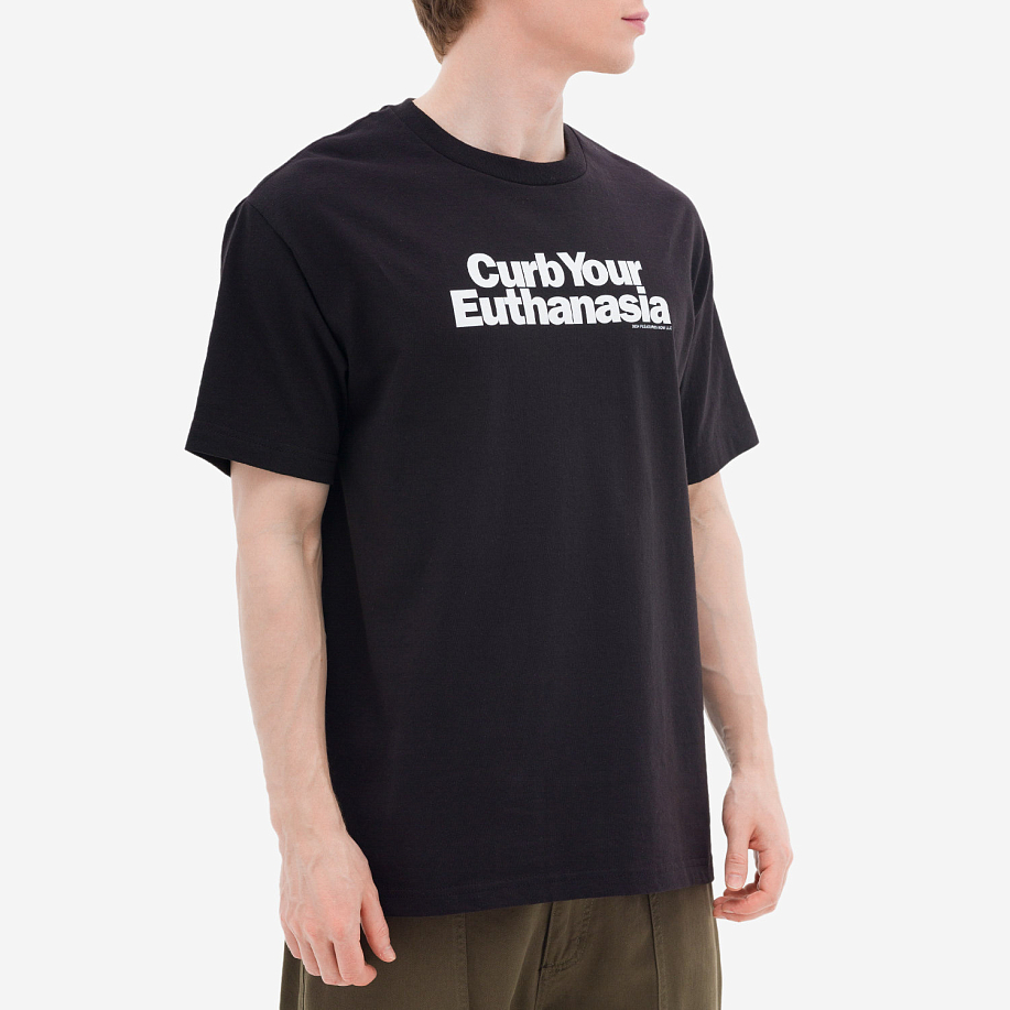 Футболка PLEASURES CURB T-SHIRT - 5 фото Футболка PLEASURES CURB T-SHIRT в интернет магазине Peakwww.peakstore.ru - 5 фото