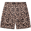 Шорты ENGINEERED GARMENTS SUNSET SHORT BLACK/BROWN POLYESTER LEOPARD PRINT