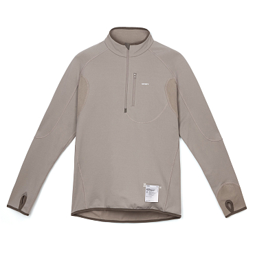 Толстовка Satisfy Fuzzfleece Half-zip SS26 