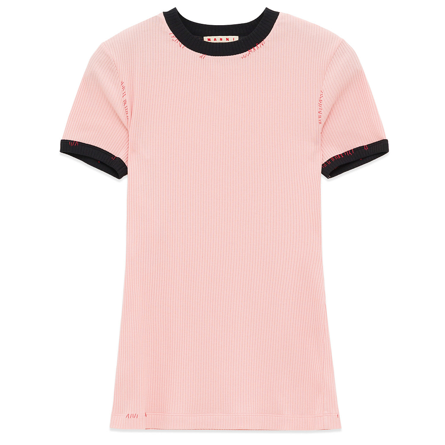 Футболка MARNI RIBBED COTTON T-SHIRT в интернет-магазине Peak Conceptwww.peakstore.ru - 1 фото