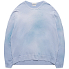 Толстовка YOKE GARMENT DYE SWEAT SHIRT MIST BLUE