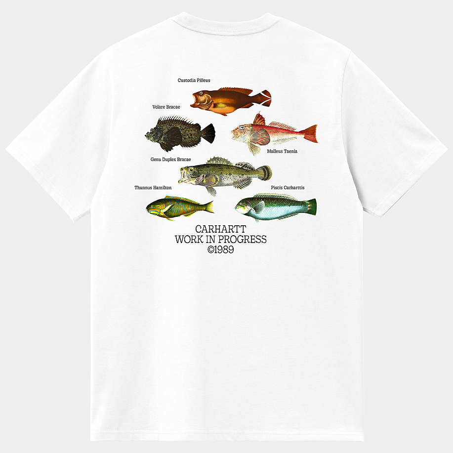 Футболка CARHARTT WIP S/S FISH T-SHIRT в интернет магазине Peakwww.peakstore.ru - 2 фото