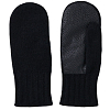 Варежки AURALEE *BABY CASHMERE KNIT MITTENS TOP BLACK