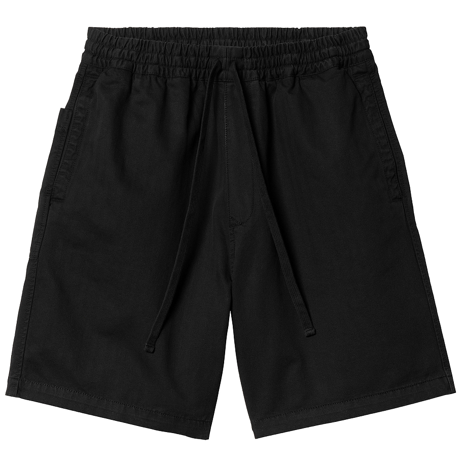 Шорты CARHARTT WIP RAINER SHORT стильные в Peak StoreBLACK (GARMENT DYED) - 1 фото Шорты CARHARTT WIP RAINER SHORT в интернет магазине Peakwww.peakstore.ru - 1 фото