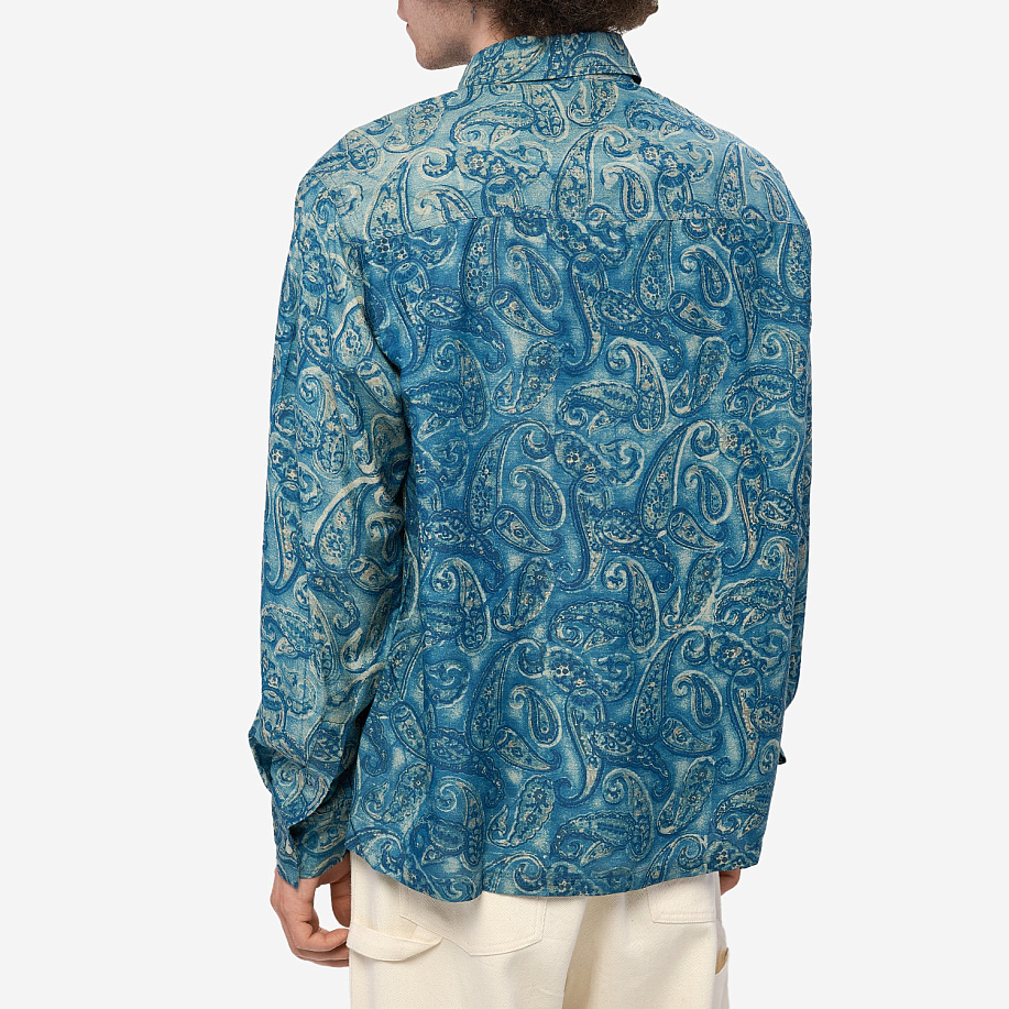 Рубашка KARTIK RESEARCH PAISLEY PRINT HYBRID SHIRT в интернет магазине Peakwww.peakstore.ru - 5 фото