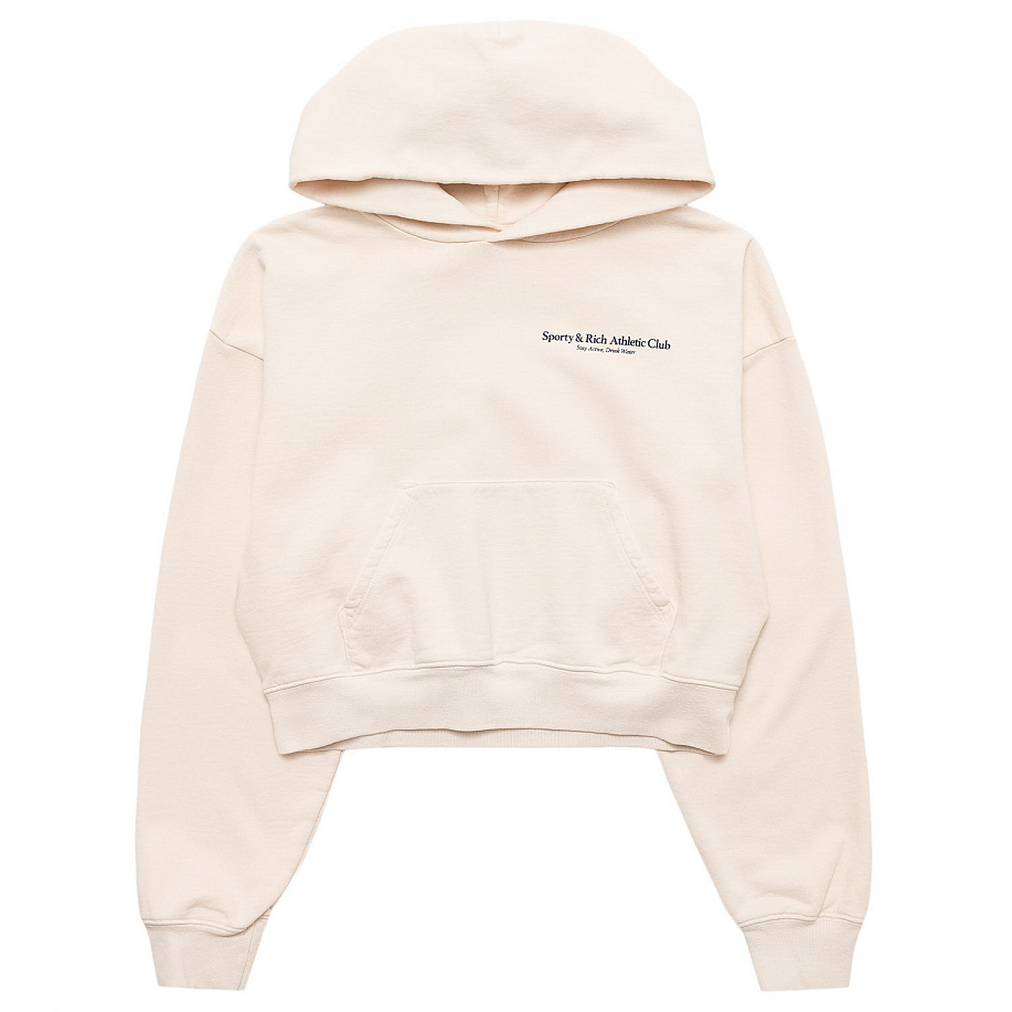 Athletic cropped hoodie hotsell