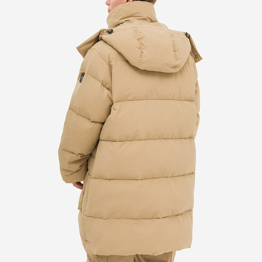 Пальто пуховое ETUDES ILE NYLON SAND в интернет магазине Peakwww.peakstore.ru - 8 фото