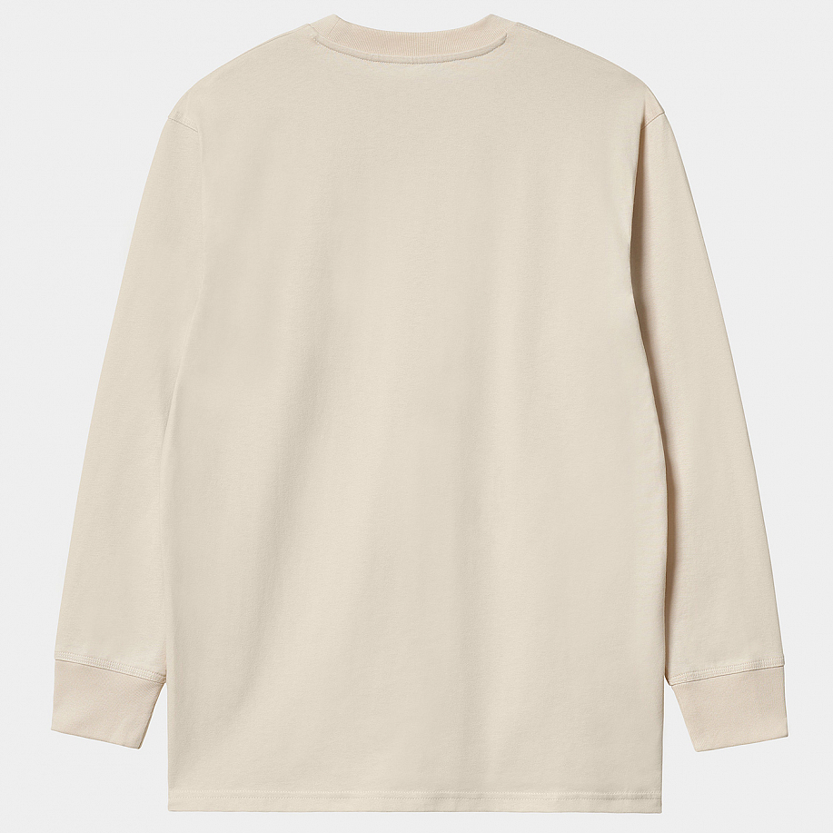 Лонгслив CARHARTT WIP L/S AMERICAN SCRIPT T-SHIRT в интернет магазине Peakwww.peakstore.ru - 2 фото