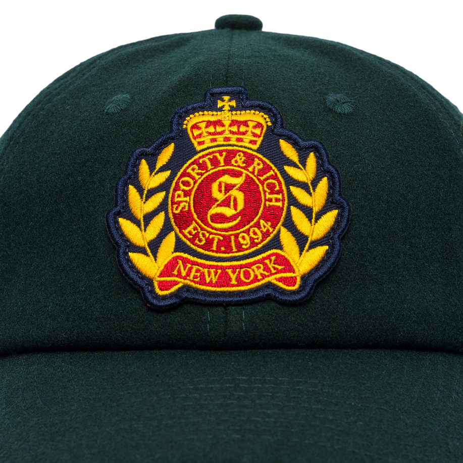 Кепка SPORTY & RICH NY CREST WOOL HAT - 3 фото Кепка SPORTY & RICH NY CREST WOOL HAT в интернет магазине Peakwww.peakstore.ru - 3 фото