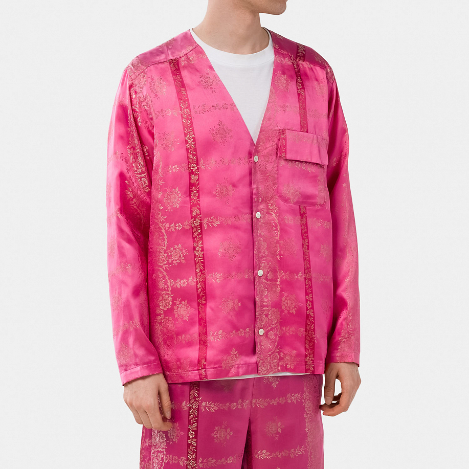 Рубашка NEEDLES V NECK SHIRT в интернет магазине Peakwww.peakstore.ru - 2 фото