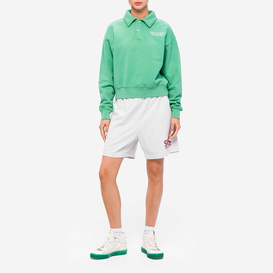 ШОРТЫ SPORTY & RICH SRWC 94 GYM SHORT стильные в Peak Store - 6 фото ШОРТЫ SPORTY & RICH SRWC 94 GYM SHORT в интернет магазине Peakwww.peakstore.ru - 6 фото