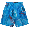 Шорты MARNI SILK HABOTAI STRETCH WAIST SHORTS COBALT