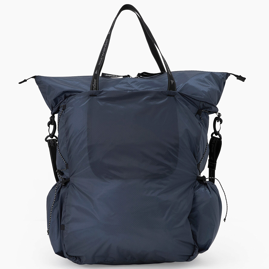 Сумка-тоут AND WANDER SIL TOTE BAG BLUE - 4 фото Сумка-тоут AND WANDER SIL TOTE BAG в интернет магазине Peakwww.peakstore.ru - 4 фото