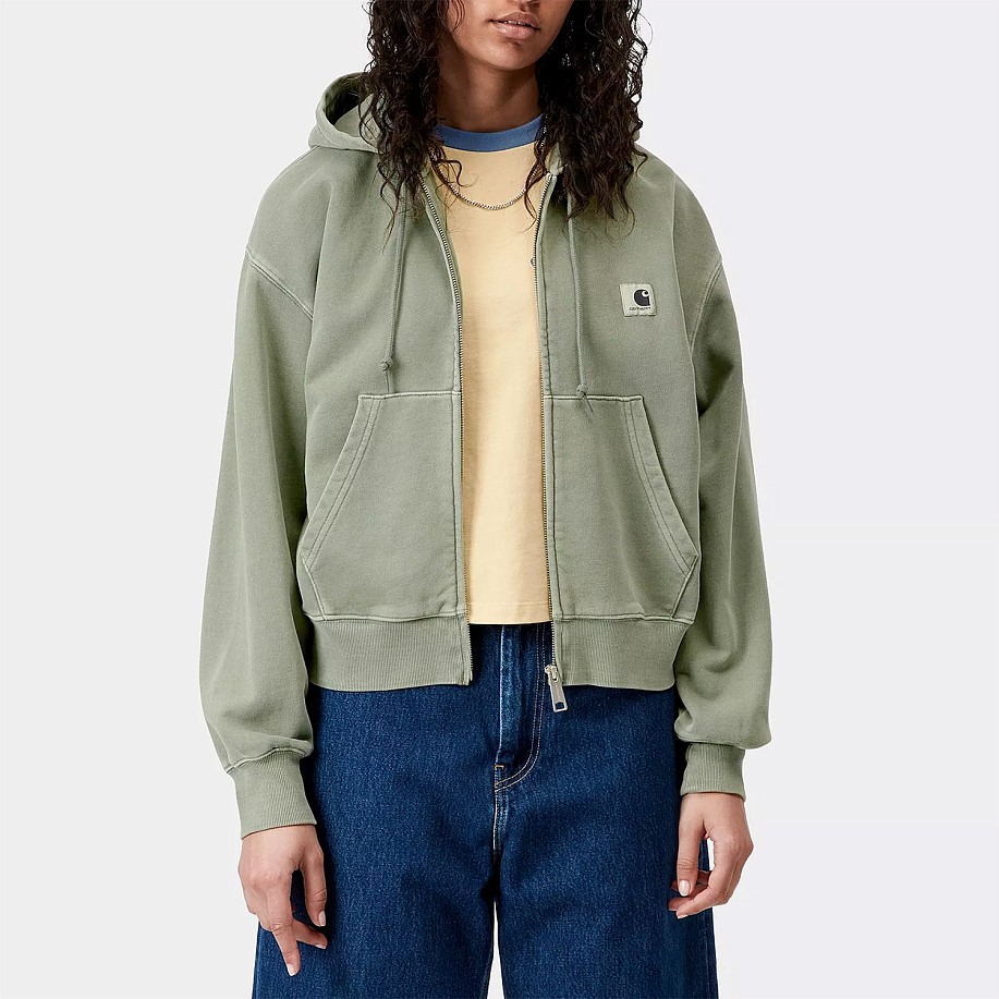 Толстовка CARHARTT WIP W HOODED NELSON JACKET - 4 фото Толстовка CARHARTT WIP W HOODED NELSON JACKET в интернет магазине Peakwww.peakstore.ru - 4 фото