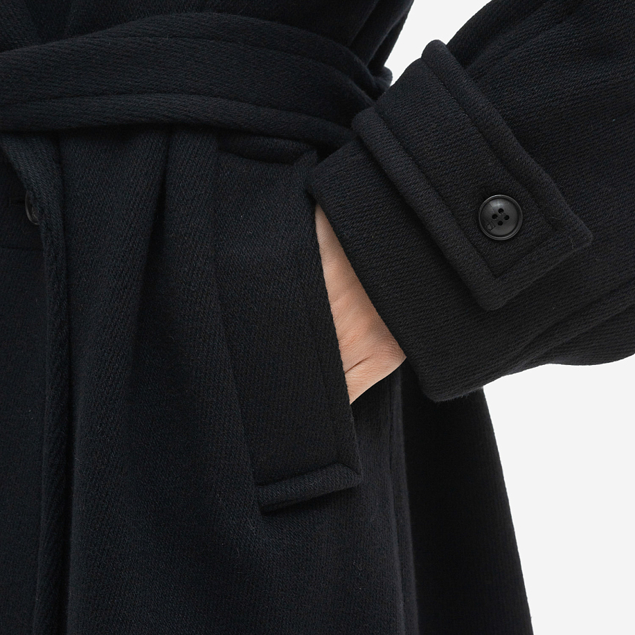 Пальто LOW CLASSIC SOFT WOOL TWILL WRAP COAT в интернет магазине Peakwww.peakstore.ru - 6 фото