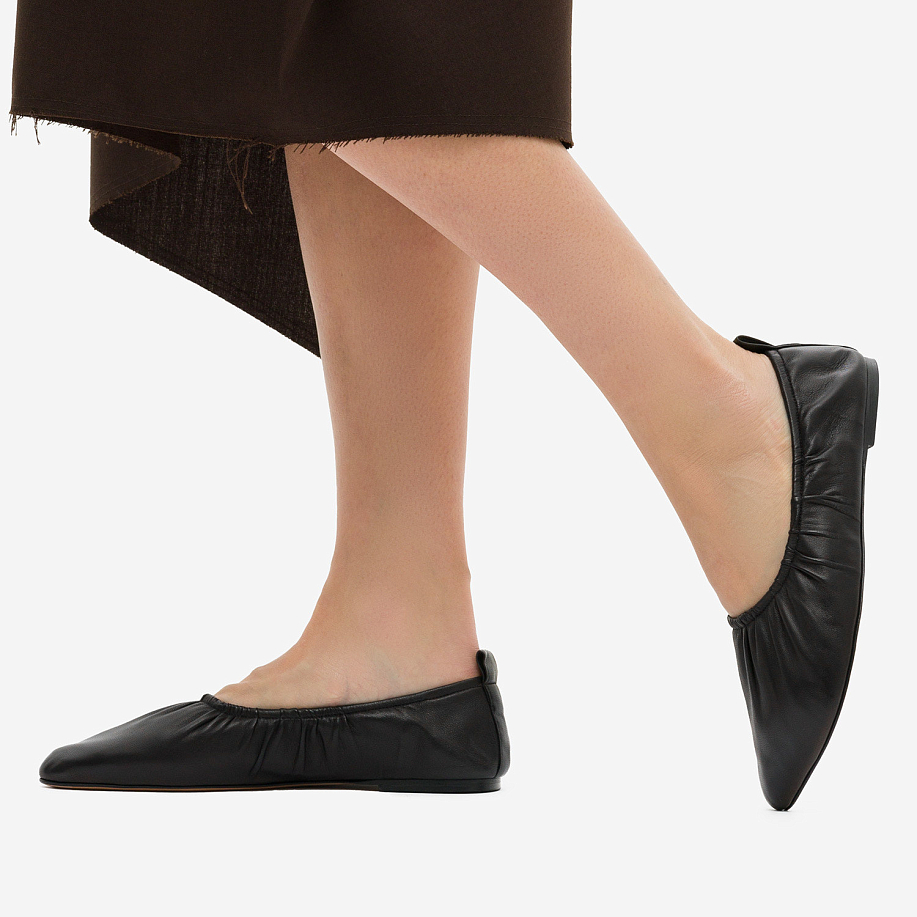 Балетки Niccolo Pasqualetti OBLIQUA SOFT BALLERINAS в интернет магазине Peakwww.peakstore.ru - 9 фото