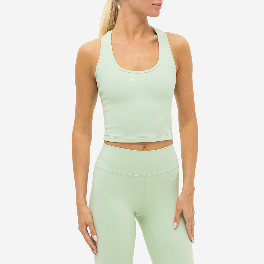 Топ SPORTY & RICH RUNNER SCRIPT TANK TOP - 4 фото Топ SPORTY & RICH RUNNER SCRIPT TANK TOP в интернет магазине Peakwww.peakstore.ru - 4 фото