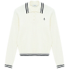 Джемпер SPORTY & RICH SRC CABLEKNIT POLO CREAM/NAVY