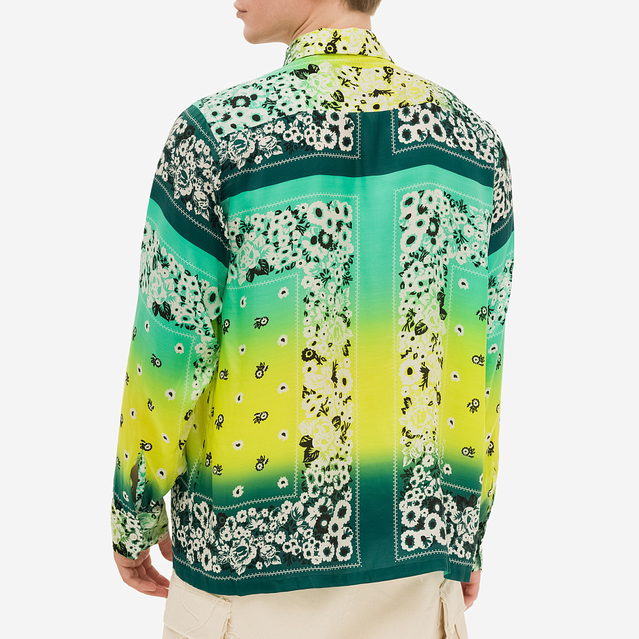 Рубашка NOMA T.D. DRAW YOUR GARDEN SHIRT в интернет магазине Peakwww.peakstore.ru - 3 фото